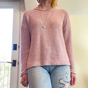 Pink sweater